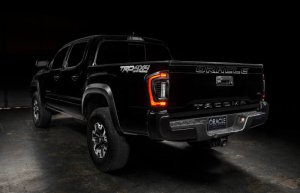Toyota Tacoma LED Tail Lights - Rear - ORACLE Lighting - Flush Style - Black - `16-`23